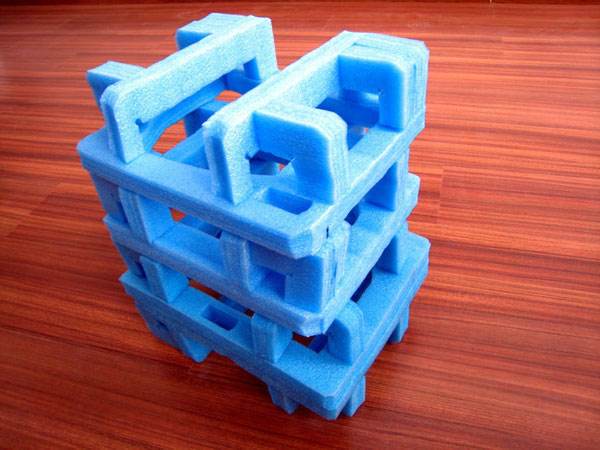 藍色珍珠棉型材包裝制品